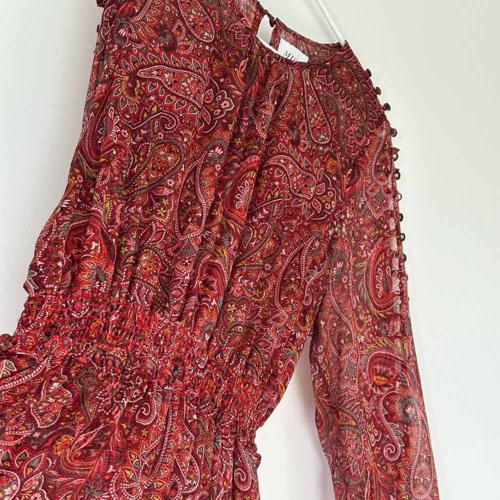 Missoni Red Paisley Patterned Dress - Picture 6 of 7